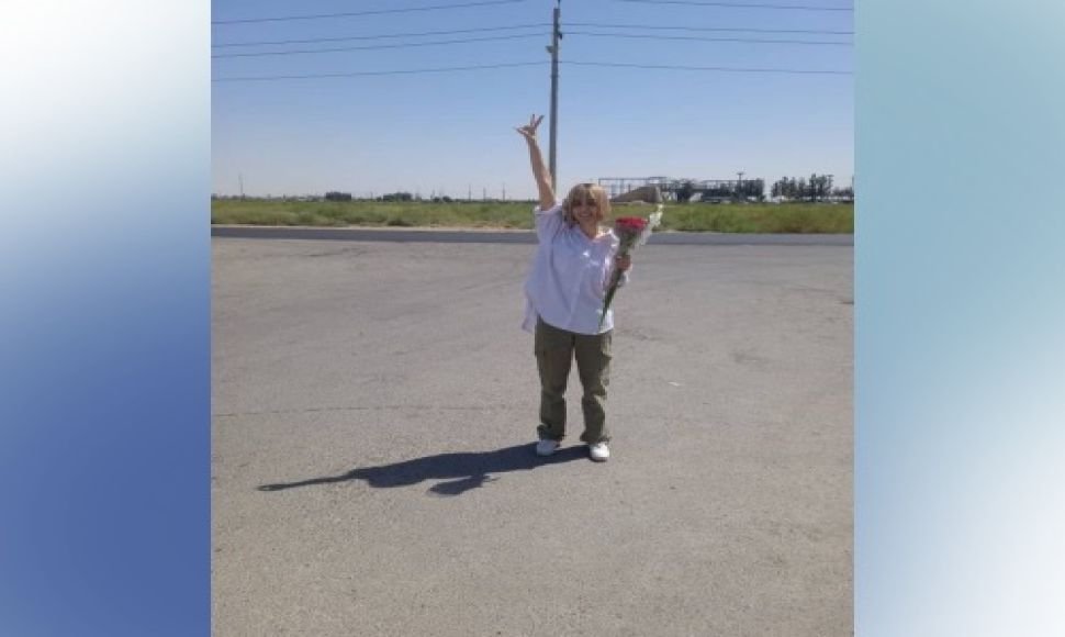 Nazila Marufian was released from Evin prison