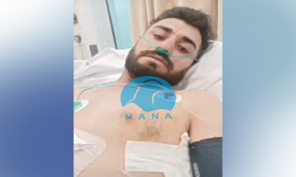 A Kolber from Marivan was seriously injured by military forces at the Baneh border