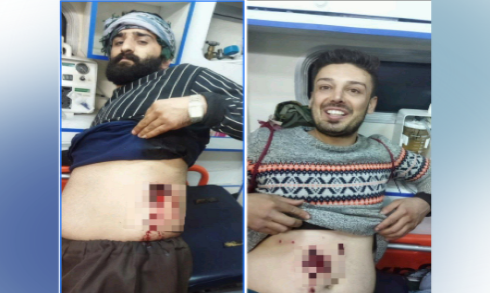 Nosud:  Two Kolbers were wounded by the firing of military forces