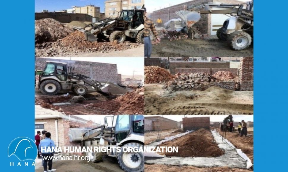 Destruction of people's shelter by the municipality