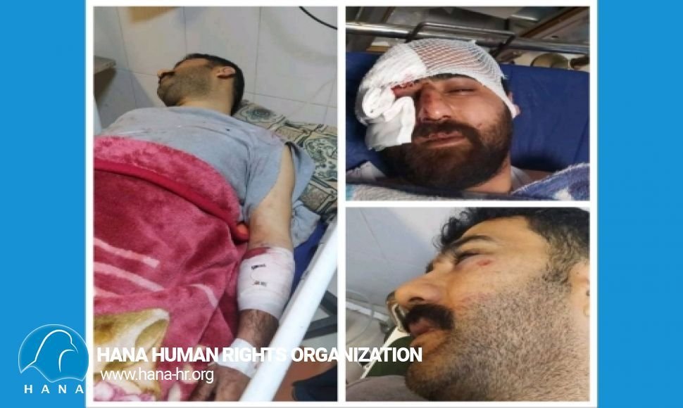 The repressive forces attacked the family of martyred "Heimn Hamza" in Sardasht