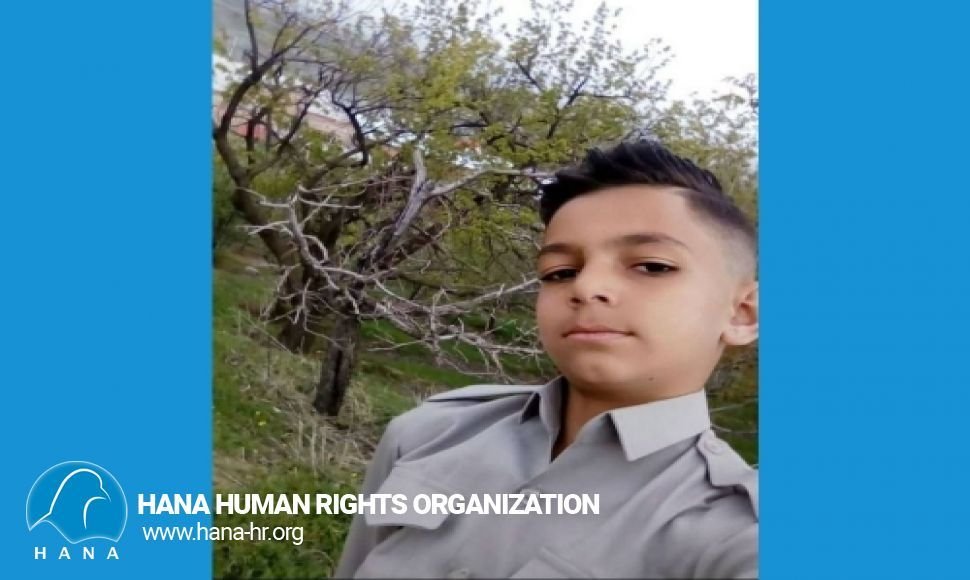 Oshnaviyah; Abduction of a 14-year-old child by government forces