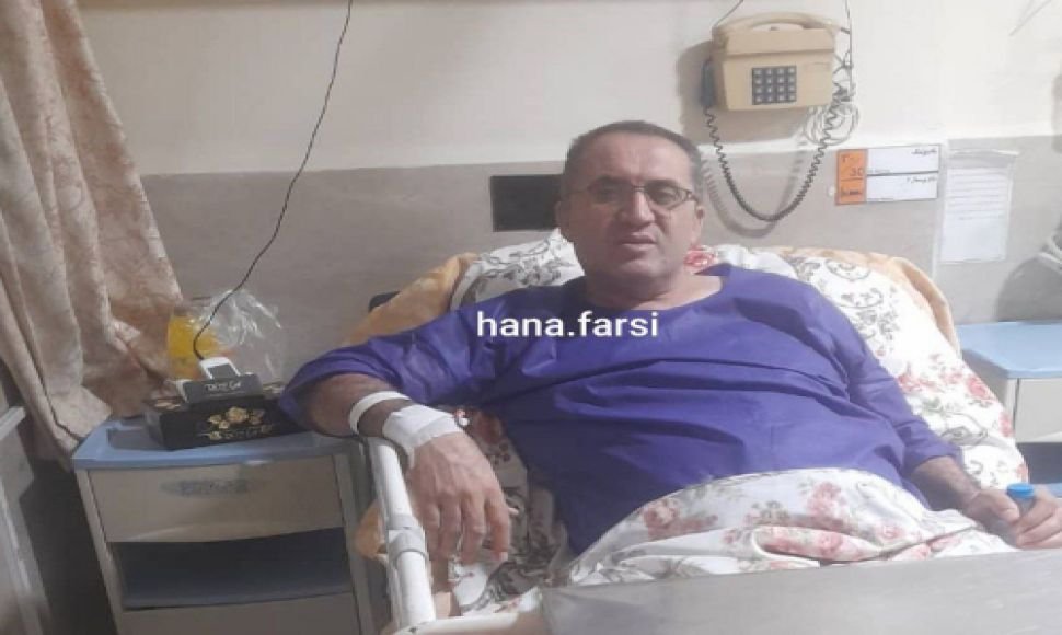 Masoud Hajizadeh has been sent back to prison after undergoing surgery in Orumieh