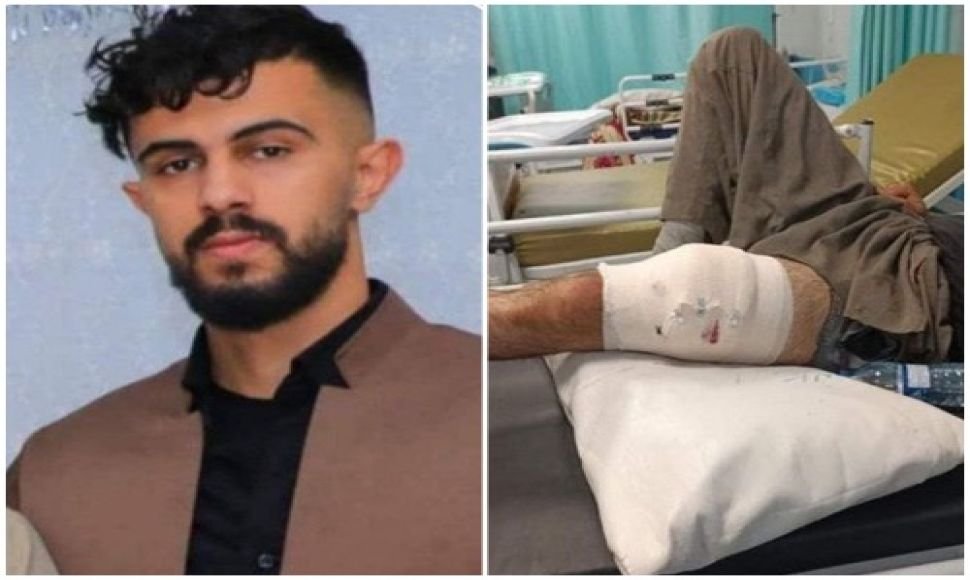 A Kolber from Saqqez was injured by military fire near the Baneh border