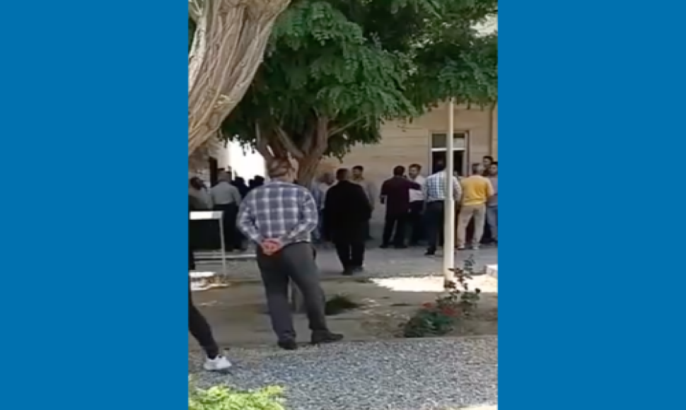 Strike of Cement Factory Drivers in Orumieh