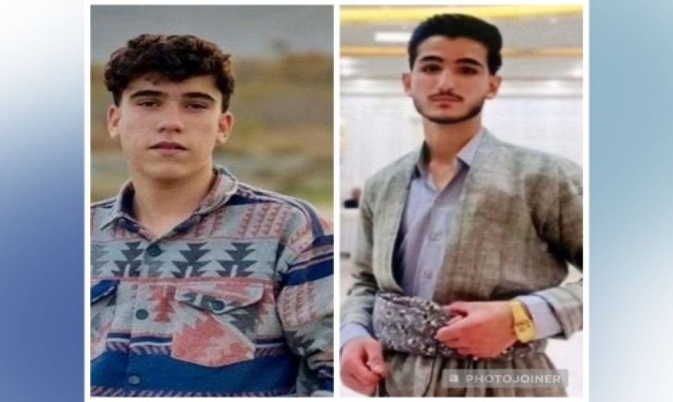 Two kids are arrested by government forces in Piranshahr