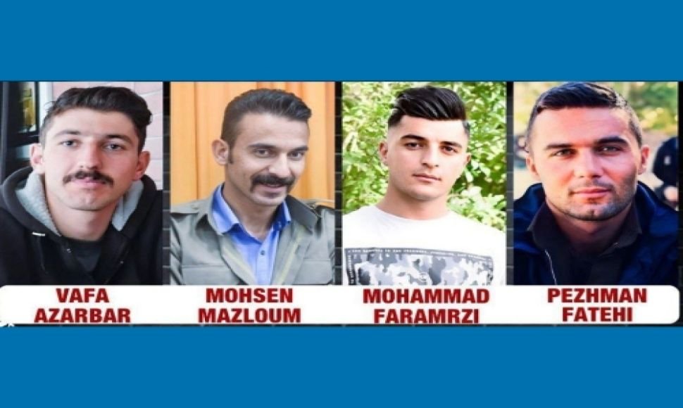 Complaint of the Families of 4 Executed Kurdish Political Prisoners Against the Islamic Republic of Iran.