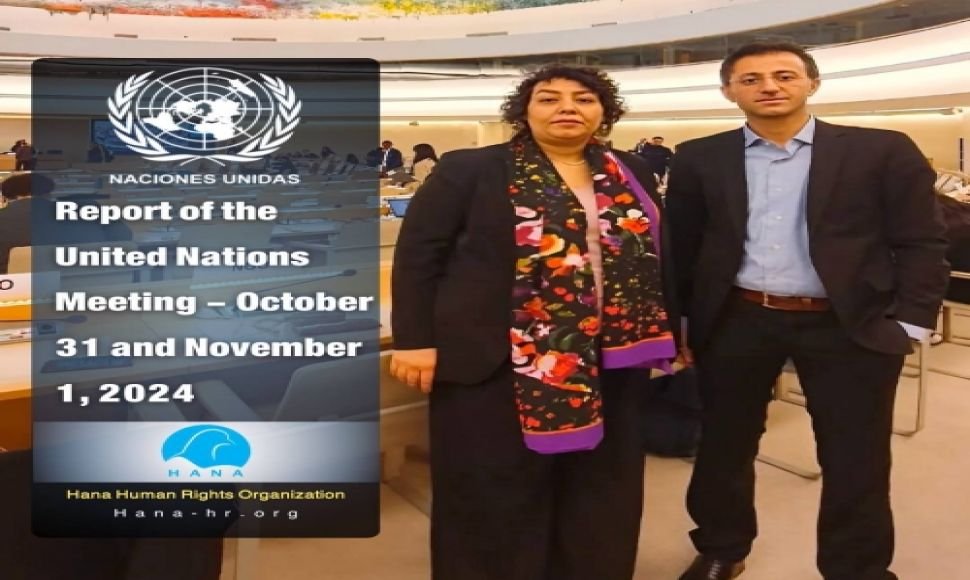 Report of the United Nations Meeting - October 31 and November 1, 2024