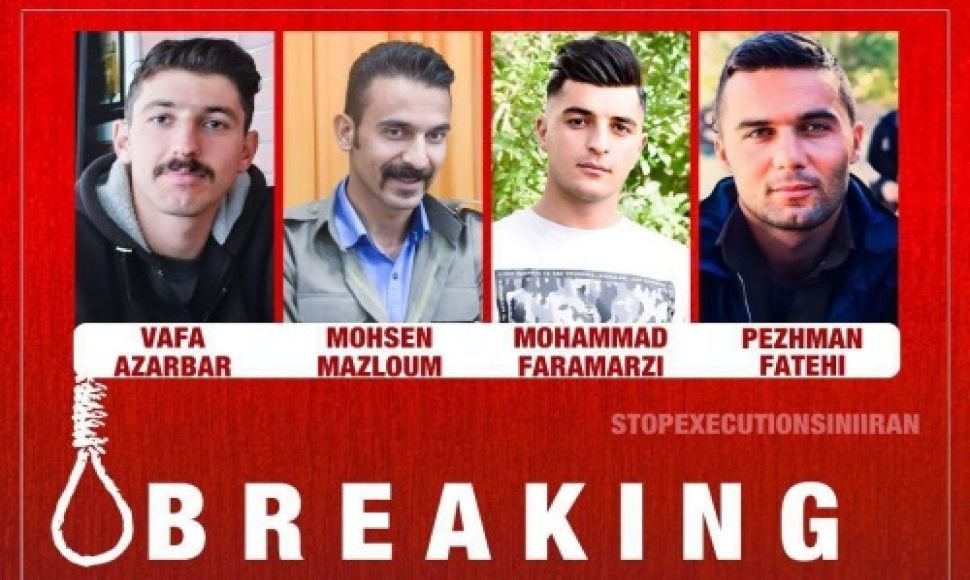 First and last meeting the families of four Kurdish political prisoners after nineteen months