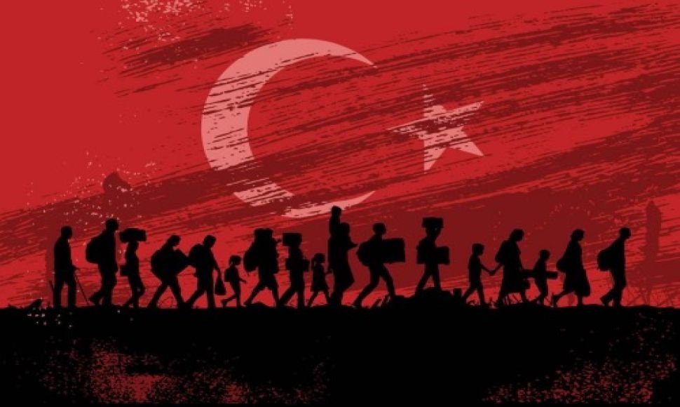 A 12-year-old unaccompanied asylum seeker of a journalist woman in Turkey