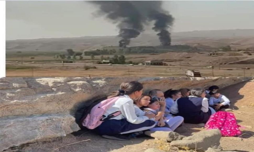 Drone and missile attacks on the Kurdish parties camps in the Kurdistan Region