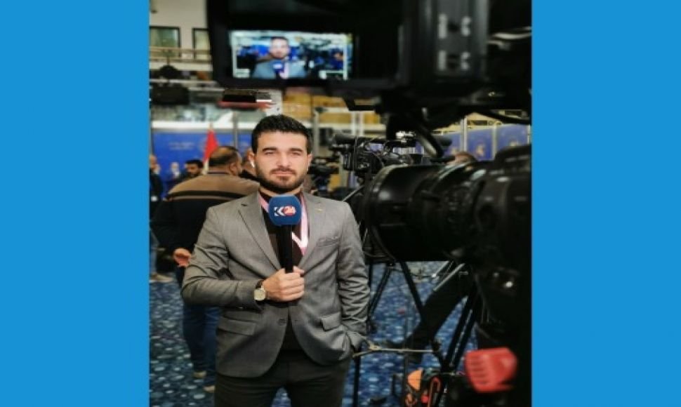 The Kurdistan TV reporter was injured. 24