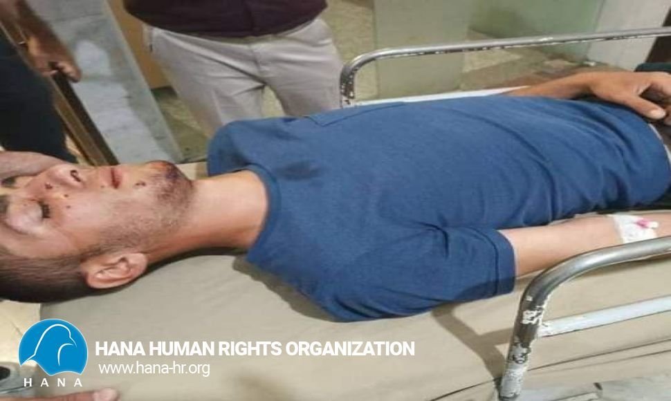 A Kurdish teenager was wounded by the security forces in Saqqez