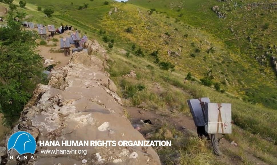Sardasht / A Kolber wounded by Iranian soldiers